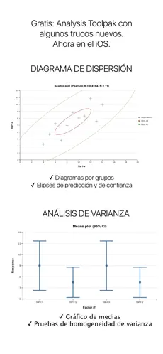 Screenshot 2 StatPlus Estadística&análisis iphone