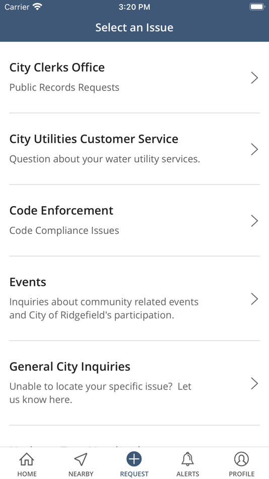 #2. Access Ridgefield (iOS) 由: City of Ridgefield