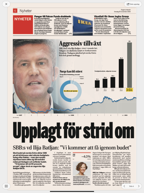 Screenshot #6 pour Di e-tidning