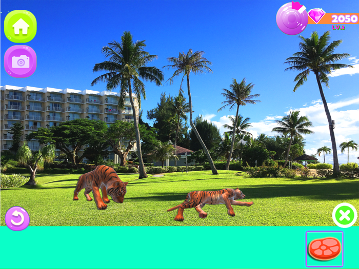 AR Super Realistic Tiger