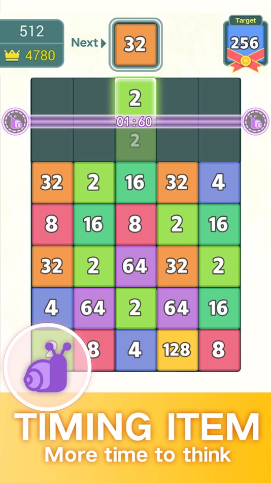 #2. NumDrop - Number Puzzle Games (iOS) 由: 骏 黄