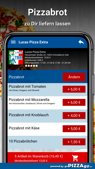 Lucas Pizza Schwäbisch Hall screenshot 5