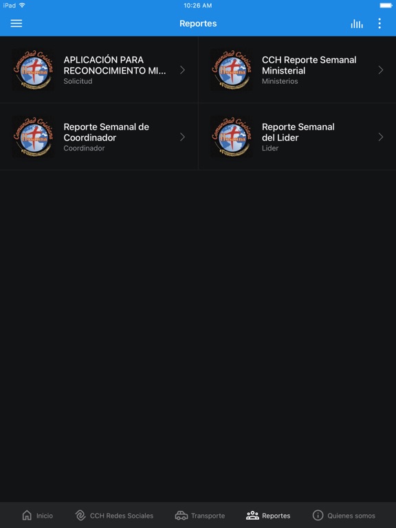CCH App iPad screenshot 3 - Lifestyle app