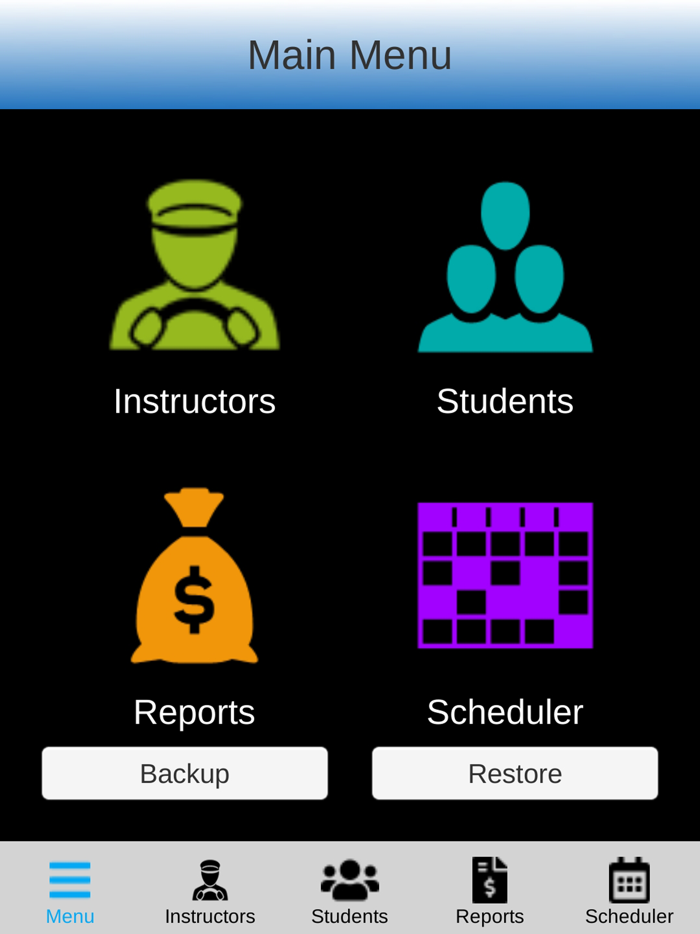 Driving Instructor Software