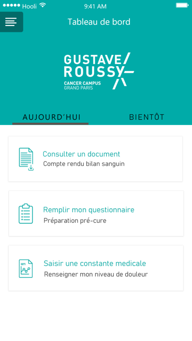 Screenshot #2 pour Mon Gustave Roussy Patient