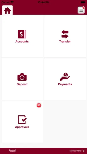 Peoples Bank & Trust Business screenshot 3