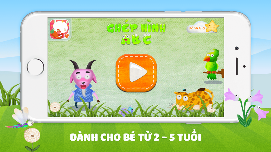 #5. Dạy Bé Học Chữ Cái - Ghép Hình (iOS) 게시자: VKIDS VIETNAM LIMITED COMPANY