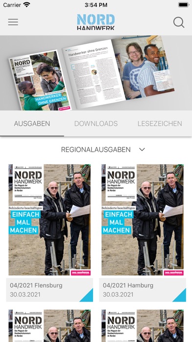 Magazin NordHandwerk Screenshot