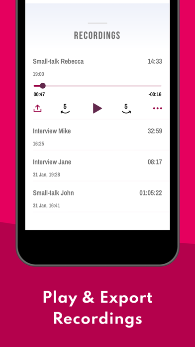 Call Recorder: Save & Listen Screenshot