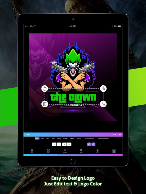 Screenshot #6 pour Logo Maker Esport Gaming Logo