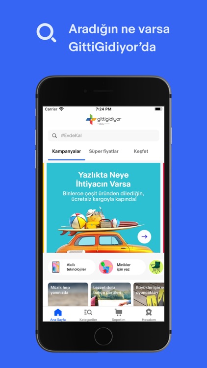 GittiGidiyor: Alışveriş Sitesi
