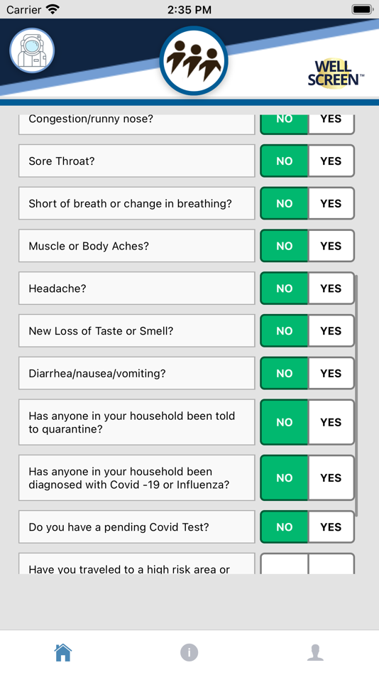 #2. Well Screen Mobile Screening (iOS) 由: Readiness Rounds - Well Screen