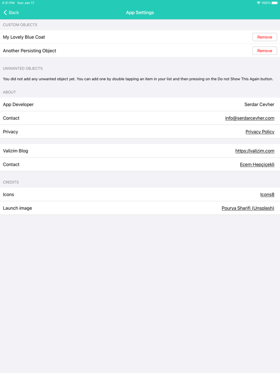 Valizim iPad screenshot 7 - Travel app