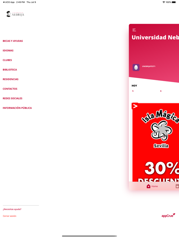Screenshot #6 pour Universidad Nebrija