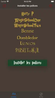 harry potter fan club magie iPhone Captures Décran 1