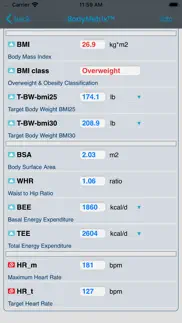 bodymetrix iphone screenshot 4
