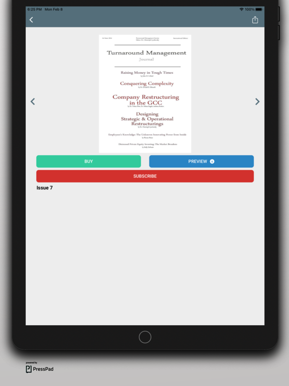 Screenshot #6 pour Turnaround Management Journal