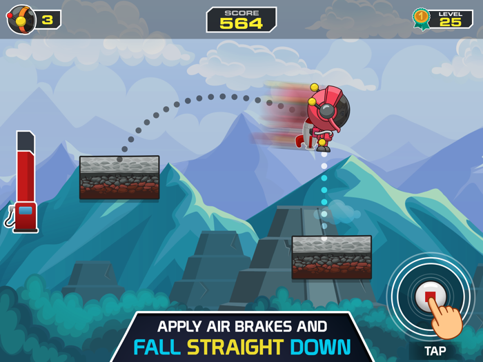 Rocket Man Action Runner