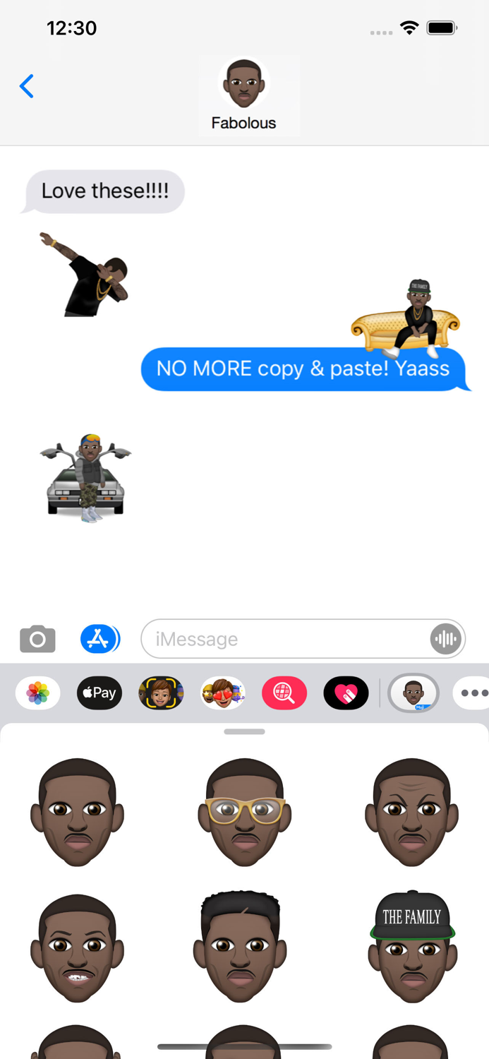 Fabolous ™ by Moji Stickers