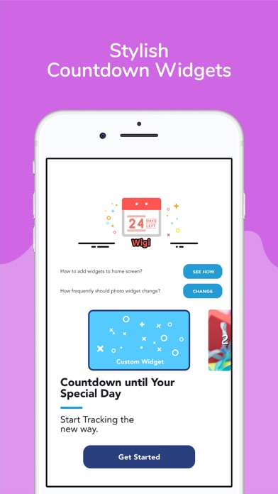 Screenshot #1 pour Wigi - Countdown widget