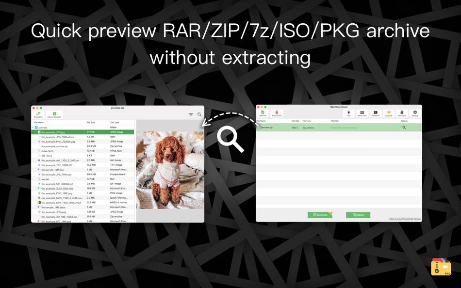 Oka Unarchiver Pro - Unzip RAR - 2.1.9 - (macOS)