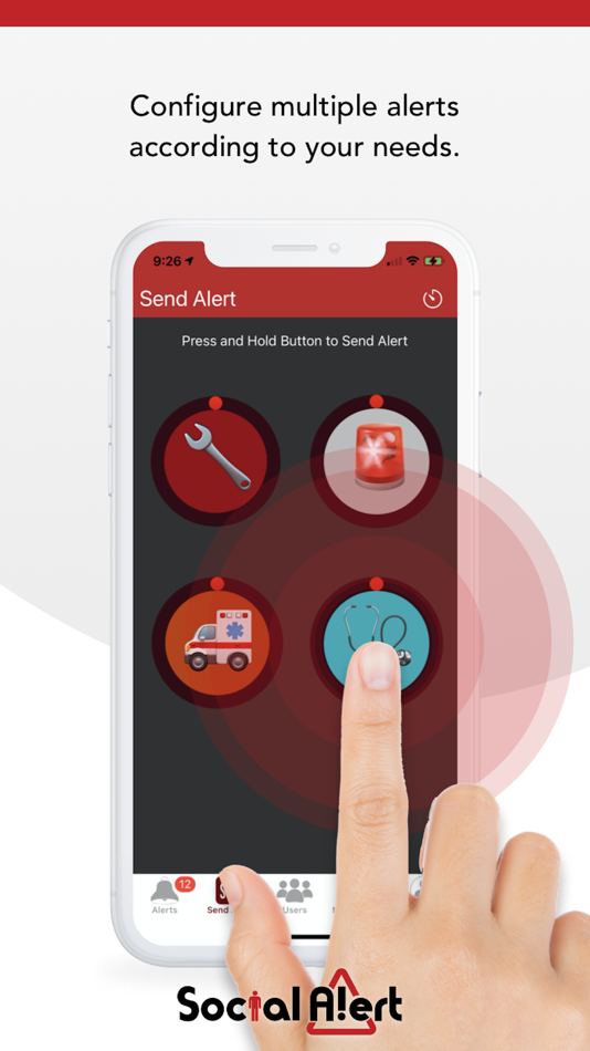 #1. Social Alert 3.3 (iOS) 由: Internet Vision Development (INVID) LLC