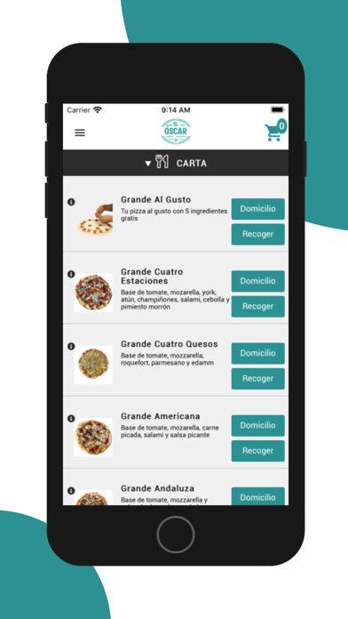 Screenshot #2 pour Pizzeria Oscar