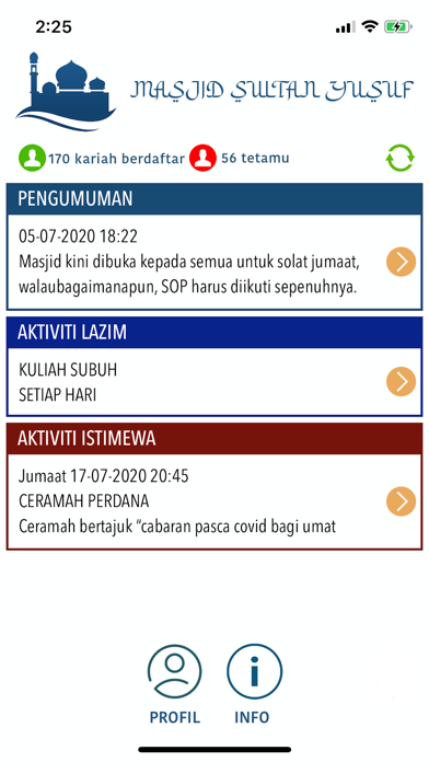 Screenshot #3 pour Masjid Kita