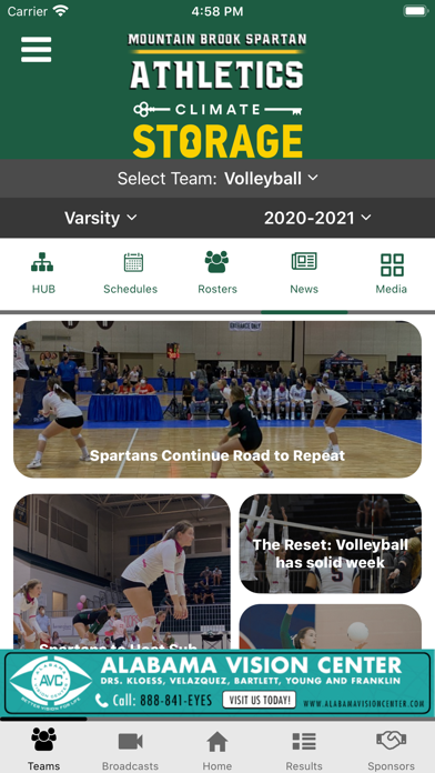 Mountain Brook Spartans Screenshot