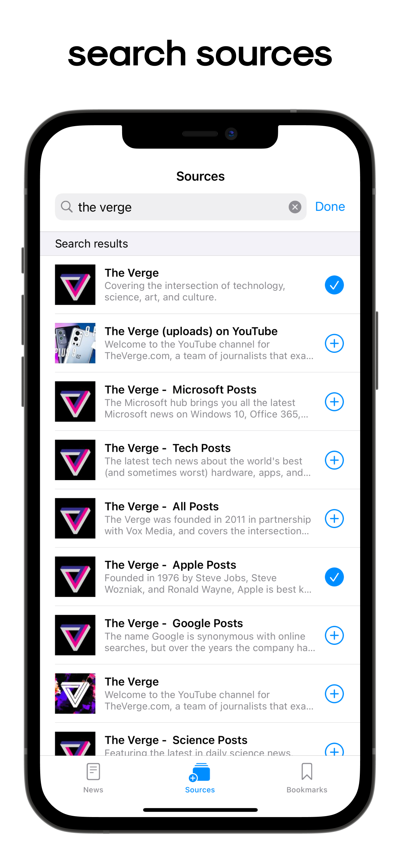 Newsfeed - RSS reader