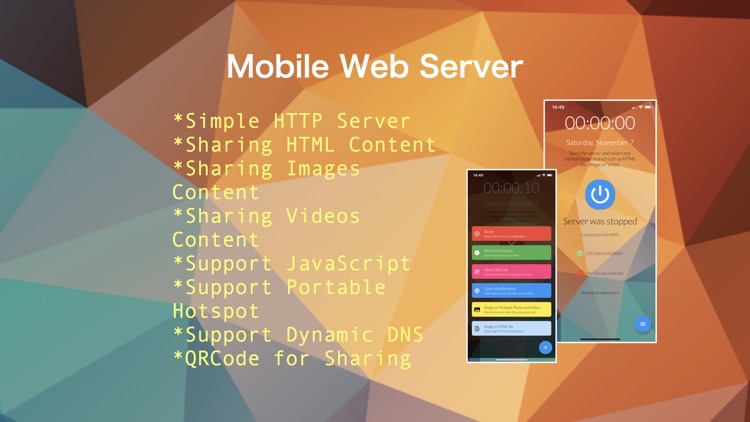 Mobile Web Server
