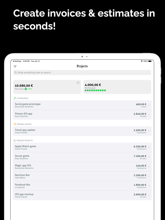 Screenshot #4 pour Safe Invoice - Easy generator