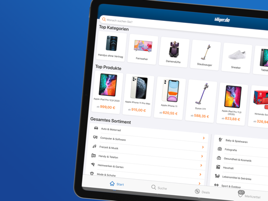 Screenshot #4 pour billiger.de Preisvergleich