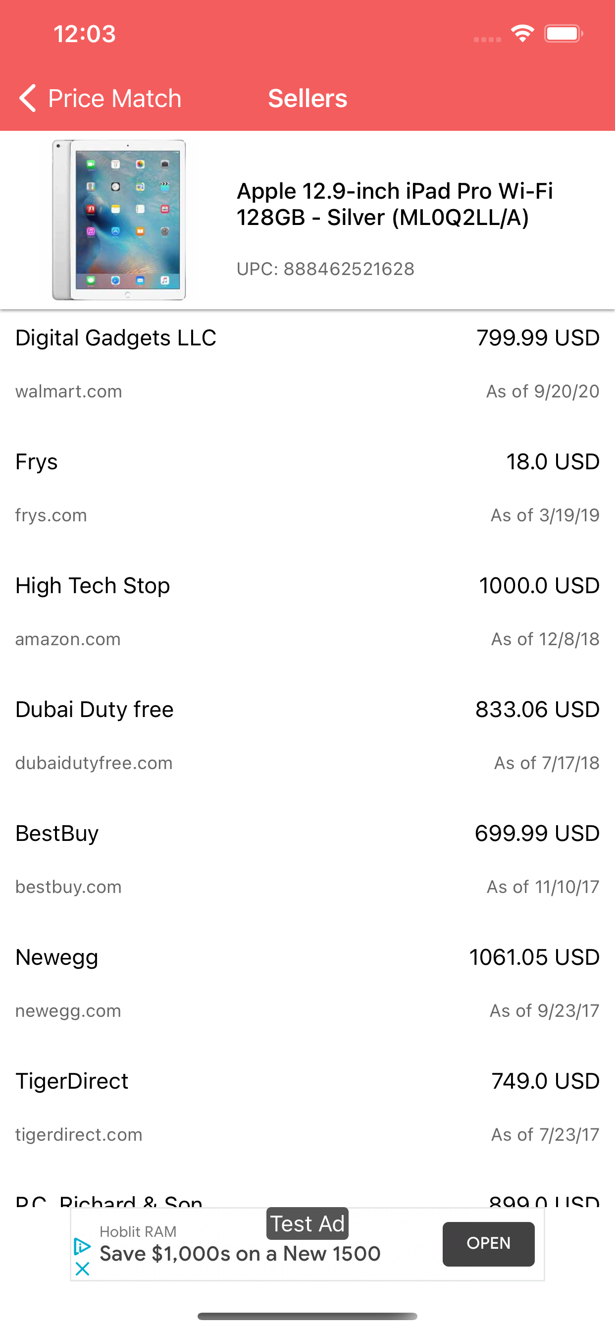 Price Match