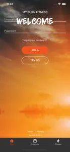 MY BURN FITNESS screenshot #1 for iPhone