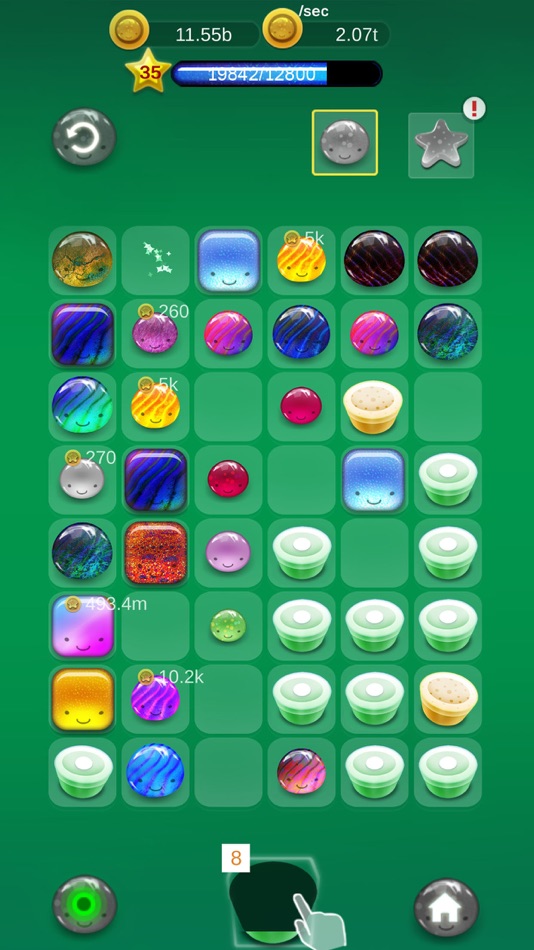 #3. Merge Slime Idle Asmr clicker (iOS) 来自: Valcom IT Services Pvt Ltd