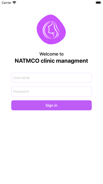 NATMCO Clinic Screenshot