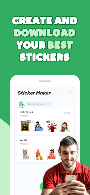 ‎Crear Stickers Animados Maker Screenshot