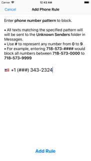 spam guard - text & call block iphone screenshot 3