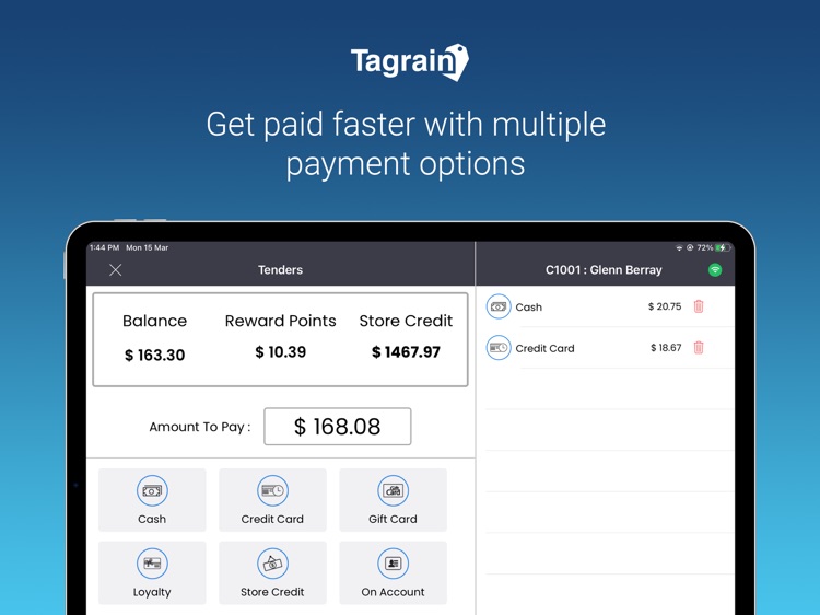 Tagrain POS screenshot-3