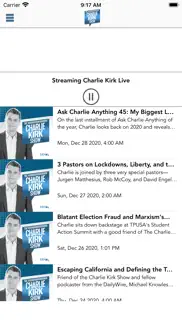 the charlie kirk show iphone screenshot 1