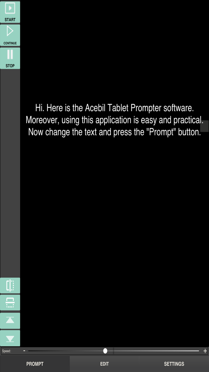 Acebil Tablet Prompter