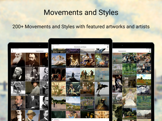 History of Art App iPad screenshot 3 - Education app