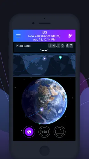 Satellite Tracker By Star Walk iPhone-skjermbilde 2