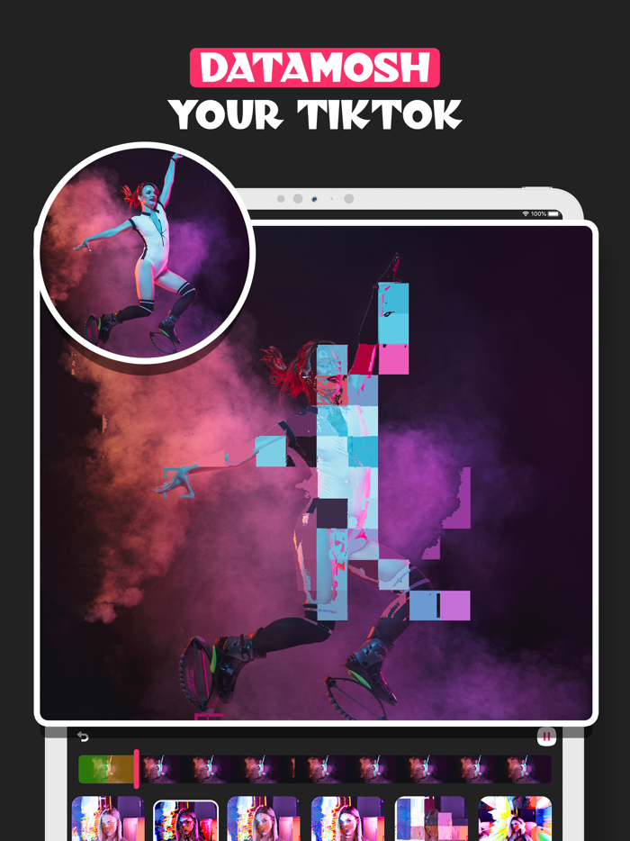 Datamosh- Mosh your Tiktok