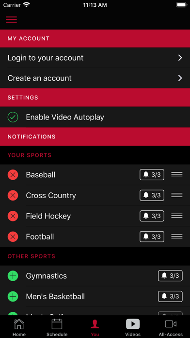 Ball State Athletics Screenshot