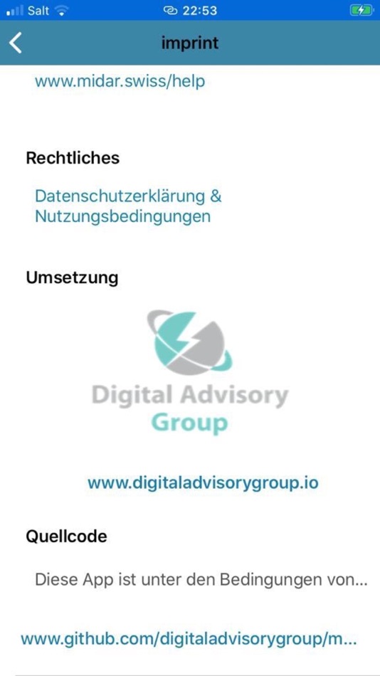 #2. Midar (iOS) 由: Digital Advisory Group
