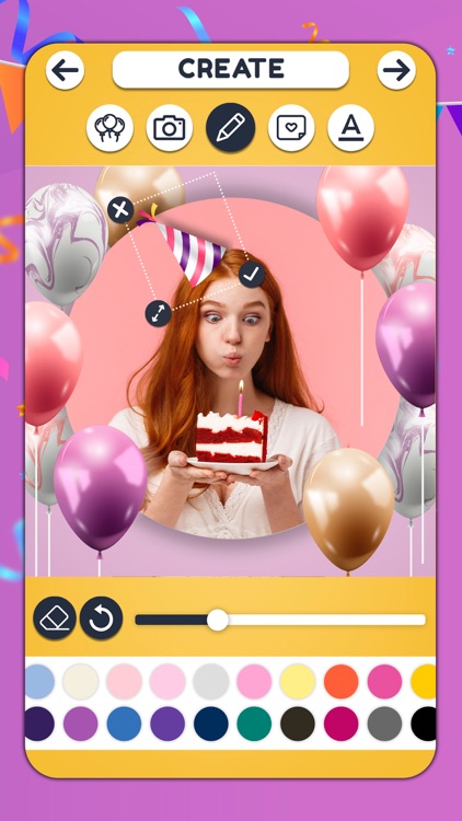 Birthday Frames Collection App screenshot-4