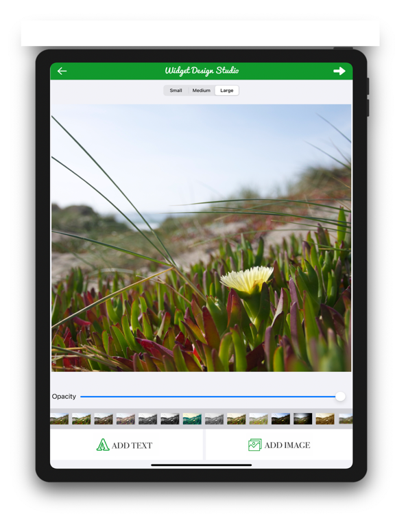 Screenshot #5 pour Photo Widget Editor:Widgetbox