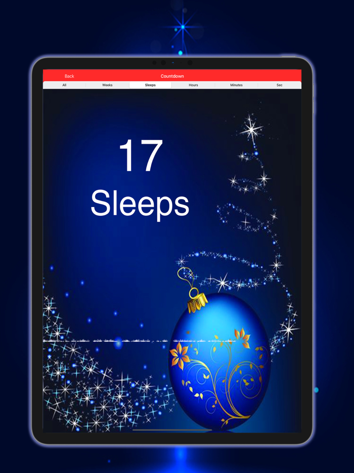 Countdown Christmas and New Year